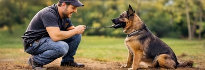 dressage de chien dans les Alpes Maritimes 